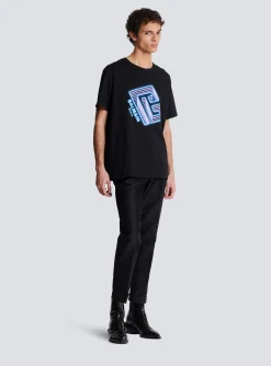 Neon Logo T-shirt-Balmain Online