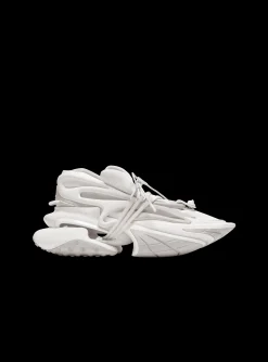 Neoprene And Leather Unicorn Low-top Sneakers-Balmain Cheap