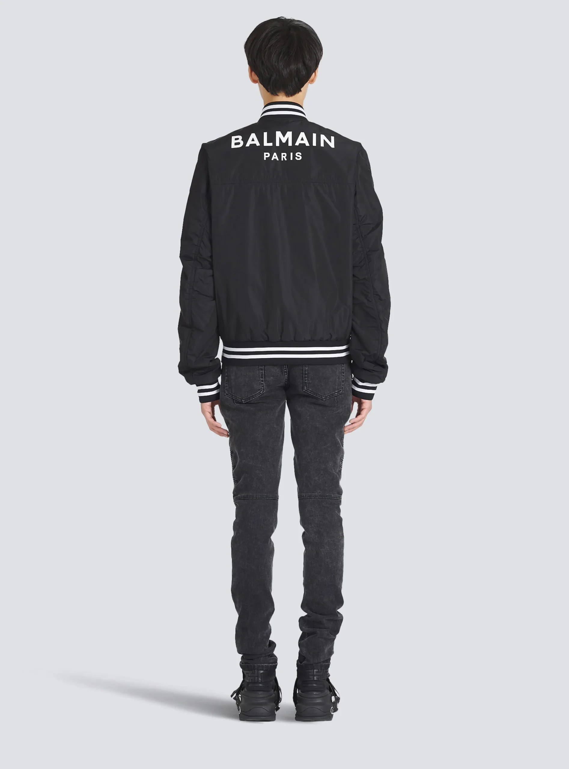 Nylon Bomber Jacket-Balmain Best