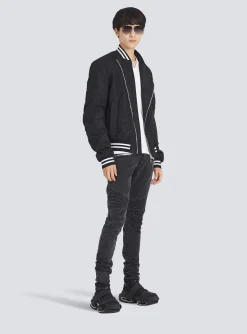Nylon Bomber Jacket-Balmain Best