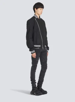 Nylon Bomber Jacket-Balmain Best