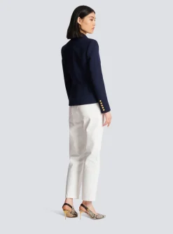 One-button Wool Blazer-Balmain Cheap