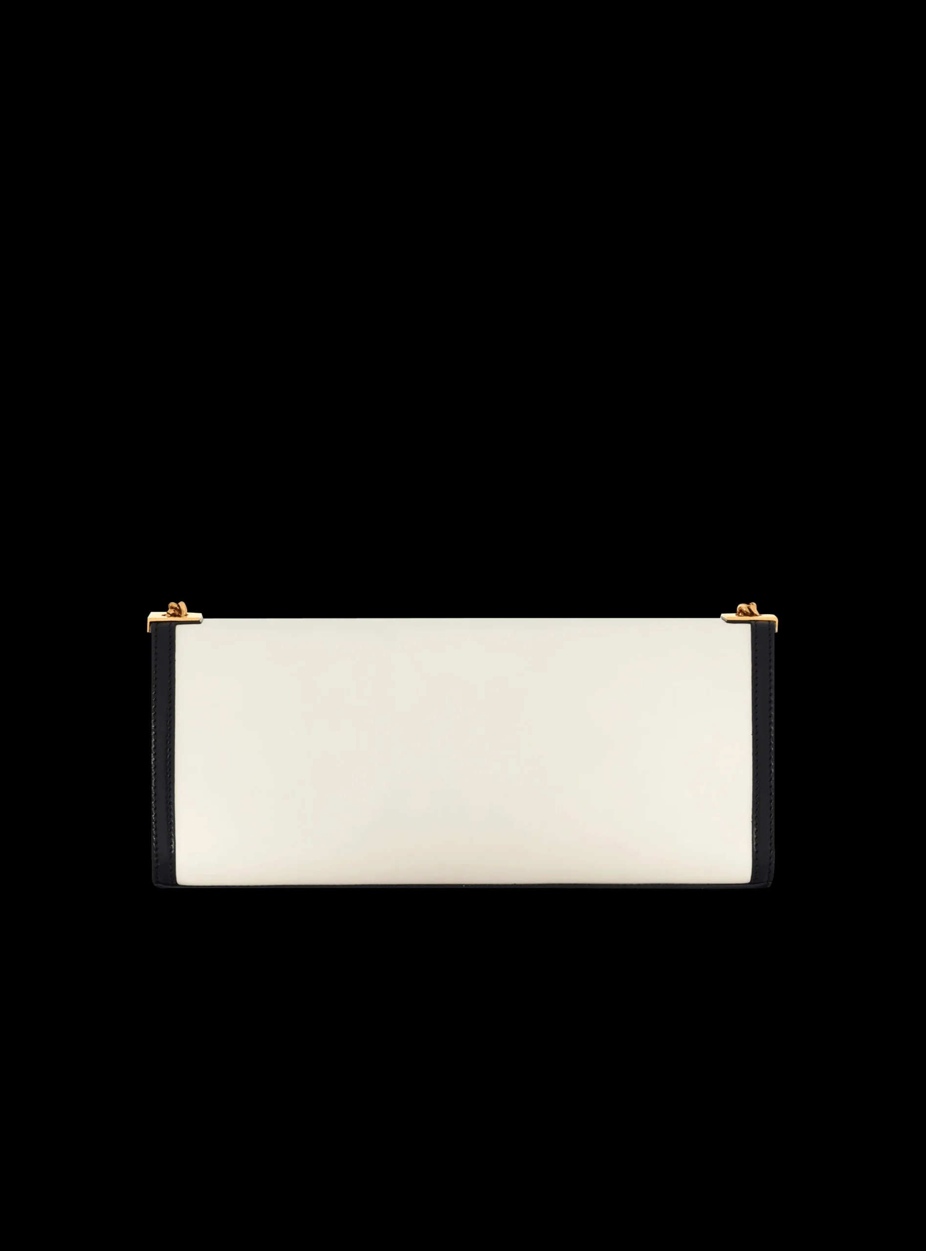Oversized Black And Leather 1945 Heritage Clutch Bag-Balmain Cheap