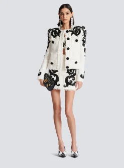 Paisley Tweed Jacket-Balmain Fashion