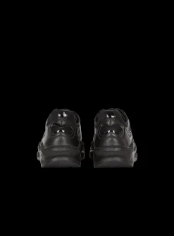 Patent Leather And Suede Trainers-Balmain Discount