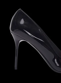 Patent Leather Ruby Pumps With Flower Detail-Balmain Clearance