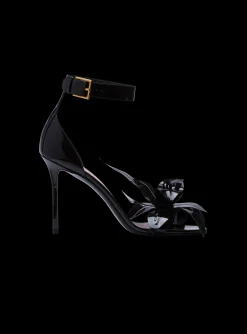 Patent Leather Ruby Pumps With Flower Detail-Balmain Best Sale