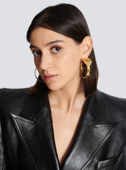 PB Key Creole Earrings-Balmain Best Sale