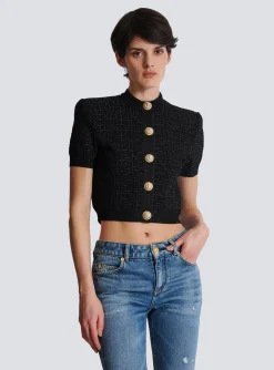 PB Labyrinth Knit Cardigan-Balmain Clearance