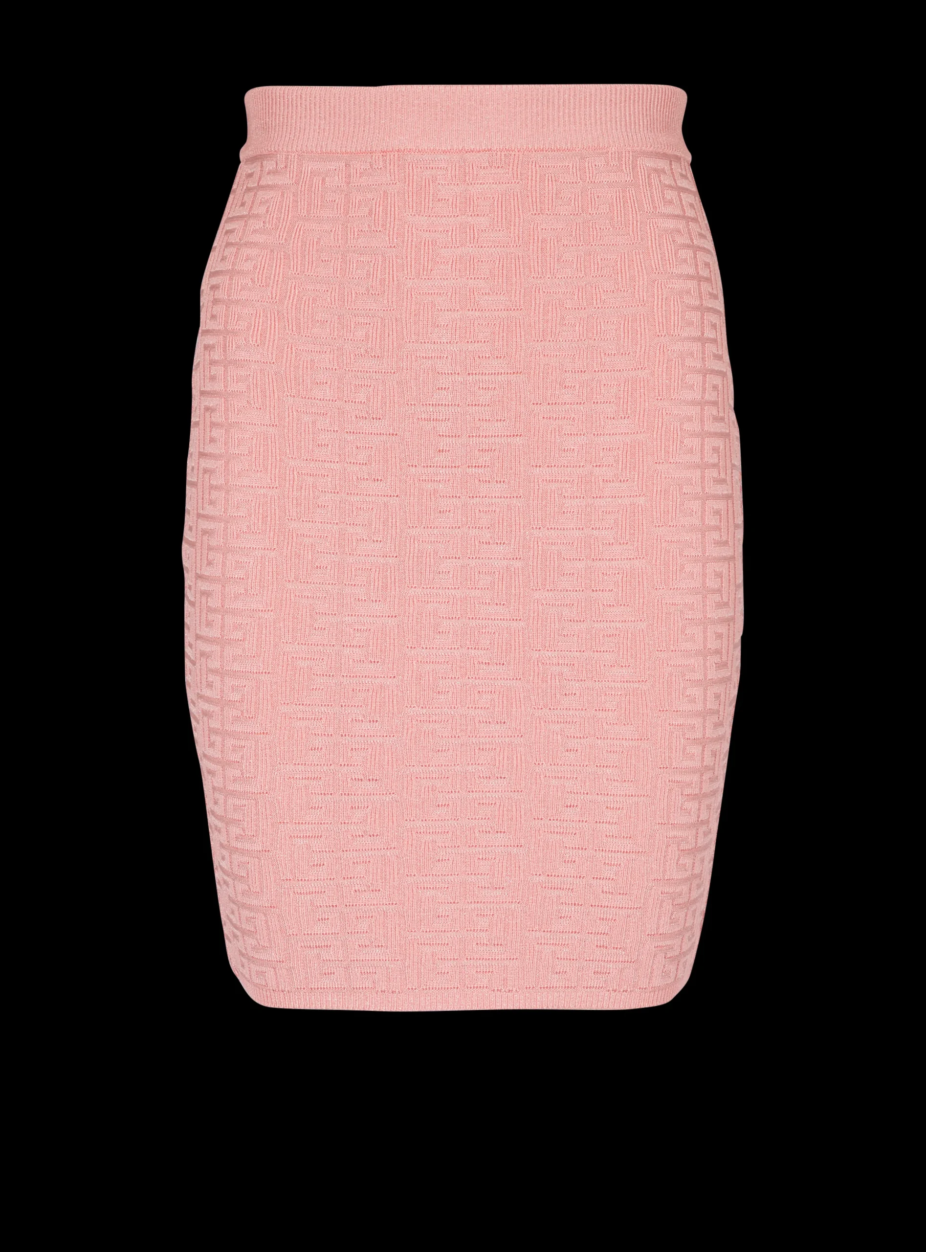 PB Labyrinth Knit Skirt-Balmain Store