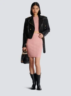 PB Labyrinth Knit Top-Balmain Shop