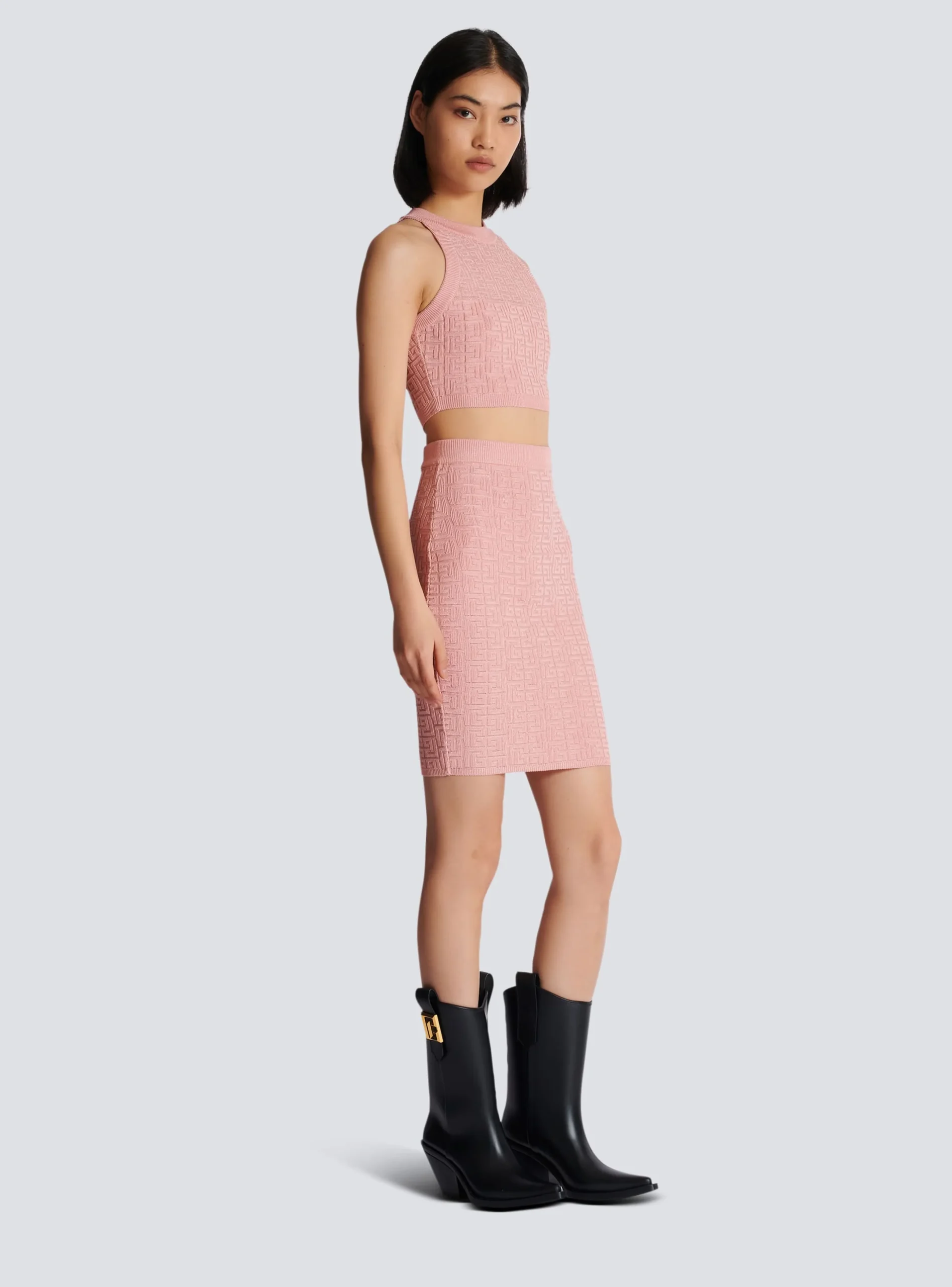 PB Labyrinth Knit Top-Balmain Shop