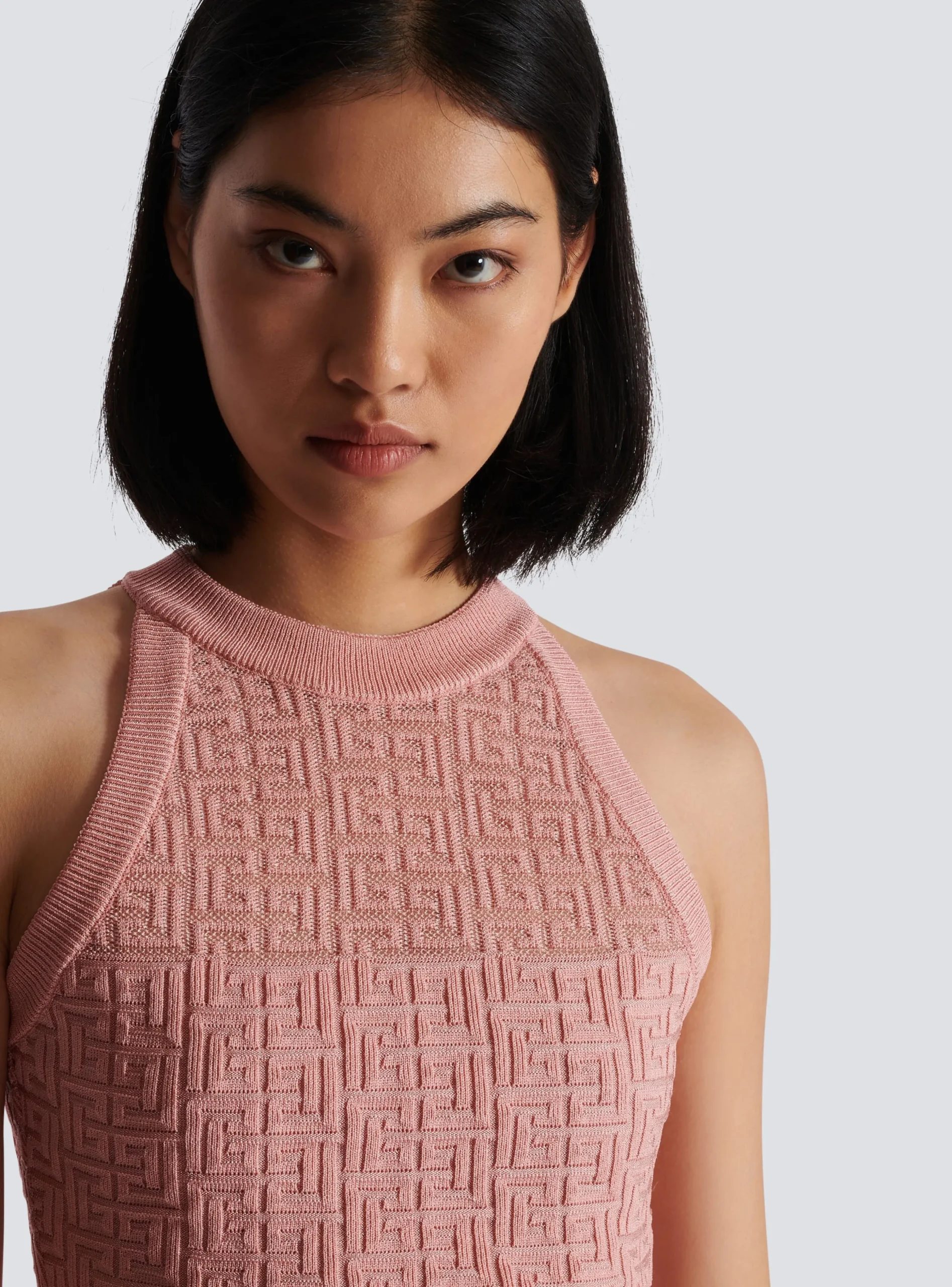 PB Labyrinth Knit Top-Balmain Shop