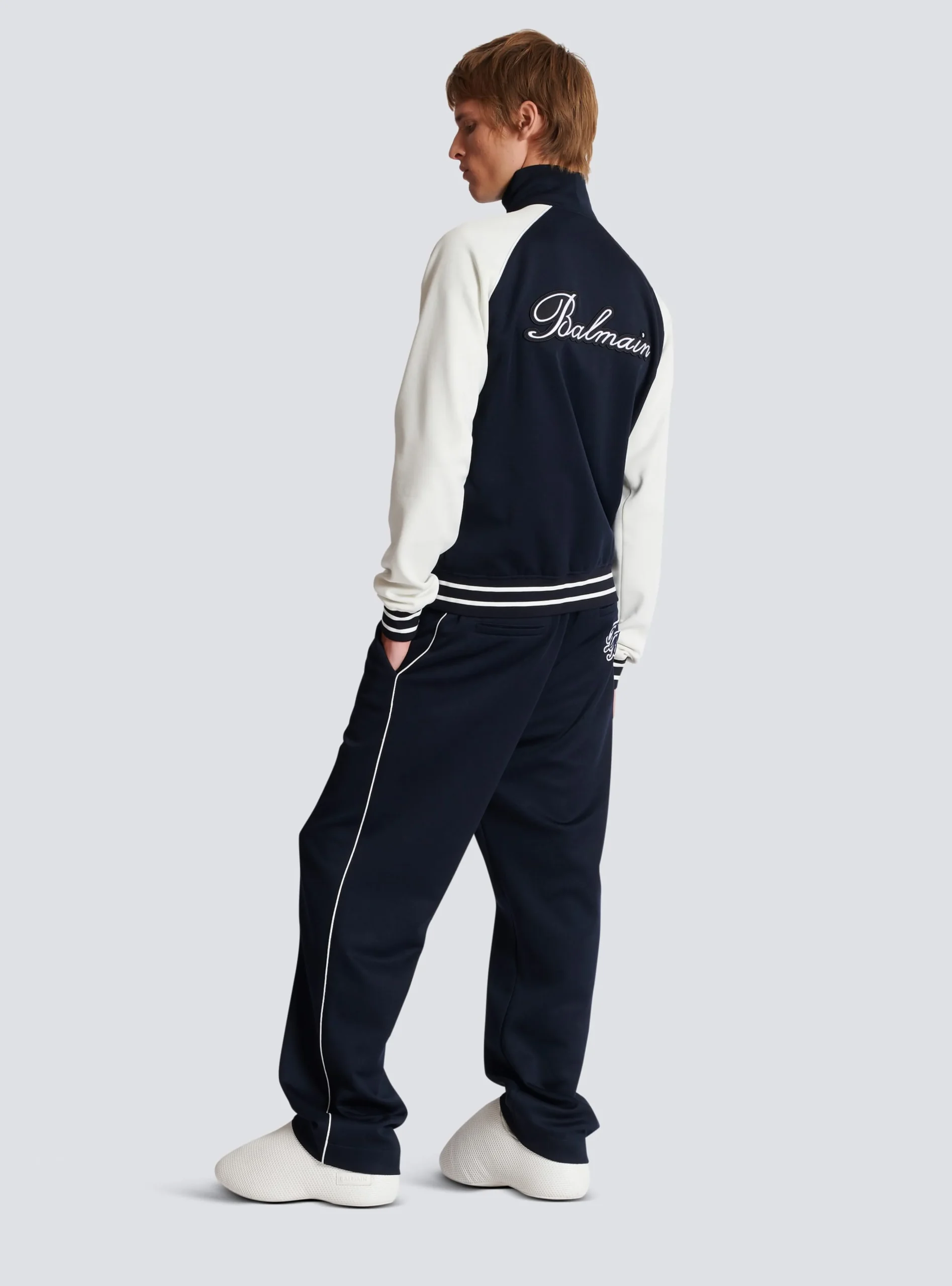 PB Signature Track Jacket-Balmain Fashion