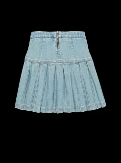 Pleated High-waisted Skirt-Balmain Flash Sale
