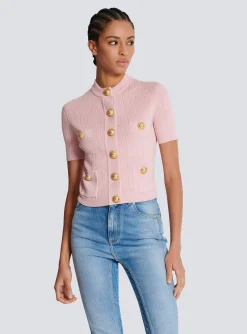 4-pocket Knitted Cardigan-Balmain New