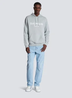 Printed Paris Hoodie-Balmain Outlet