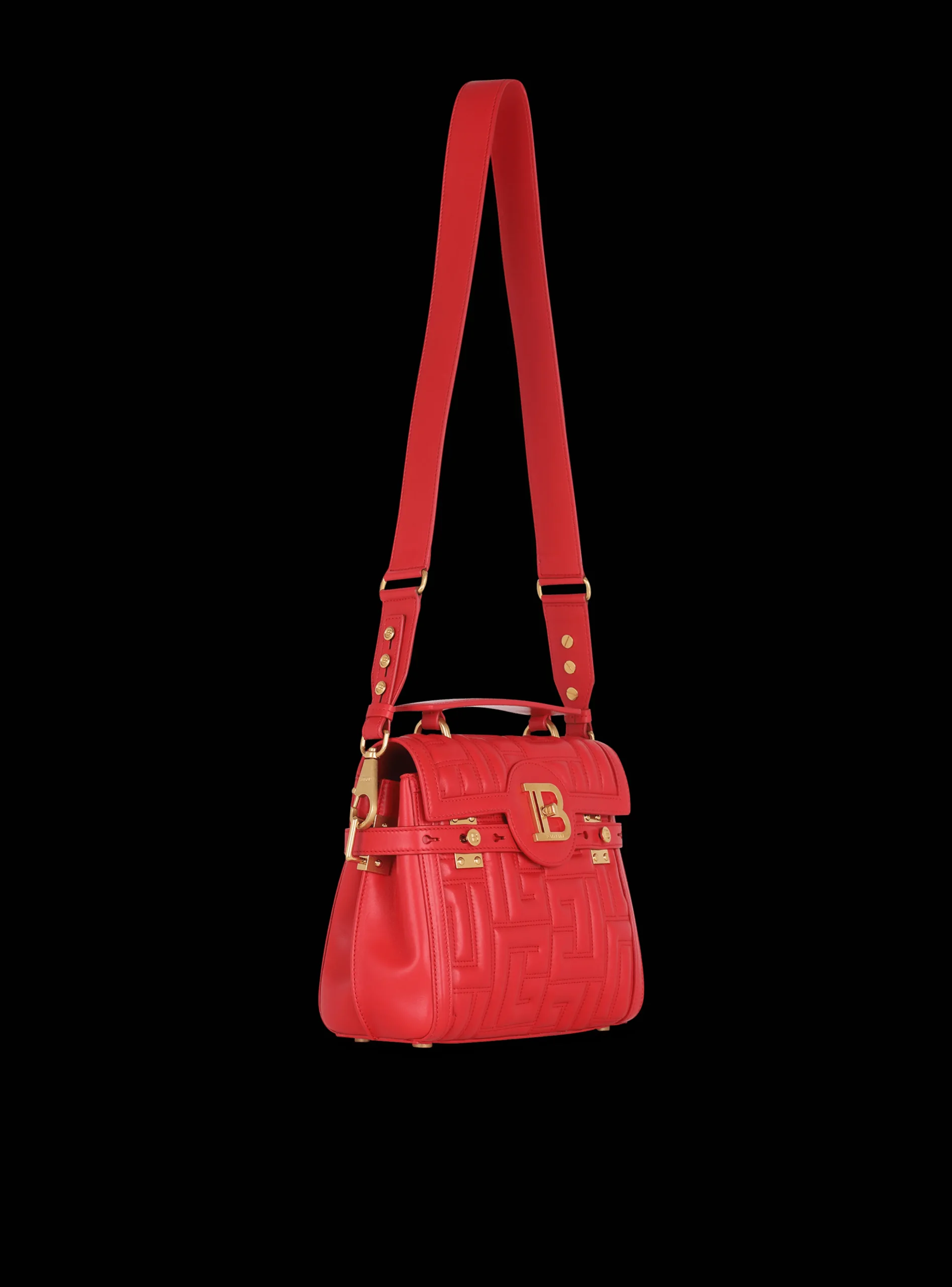 Quilted Leather B-Buzz 23 Bag-Balmain Online