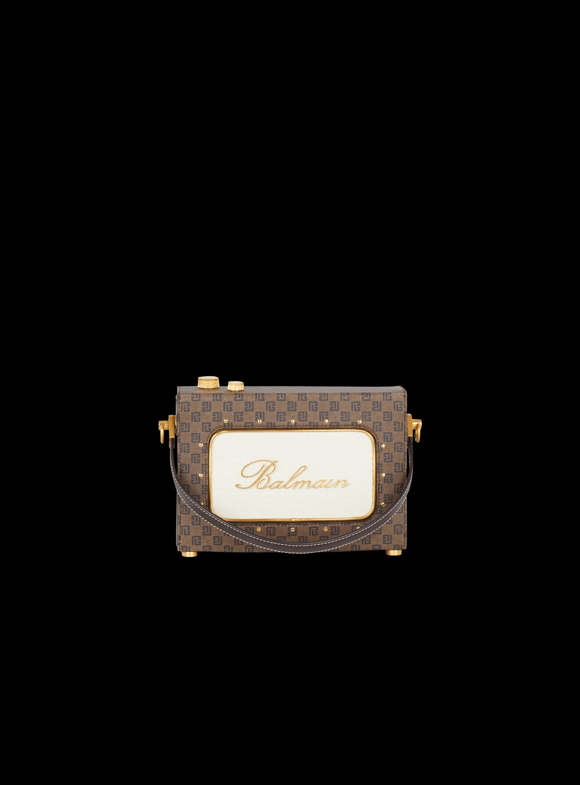 Radio Monogram Signature Bag-Balmain Flash Sale