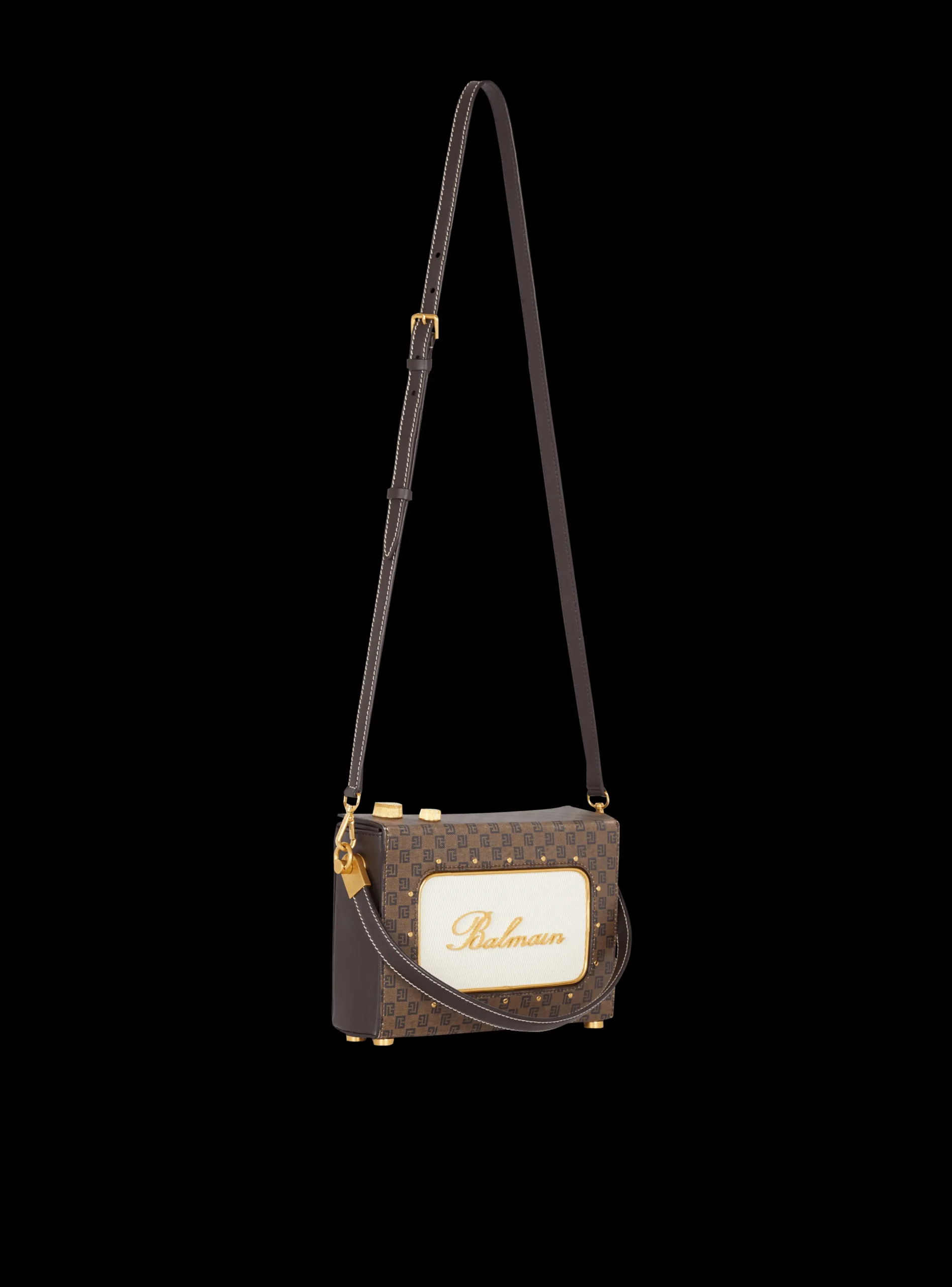 Radio Monogram Signature Bag-Balmain Flash Sale