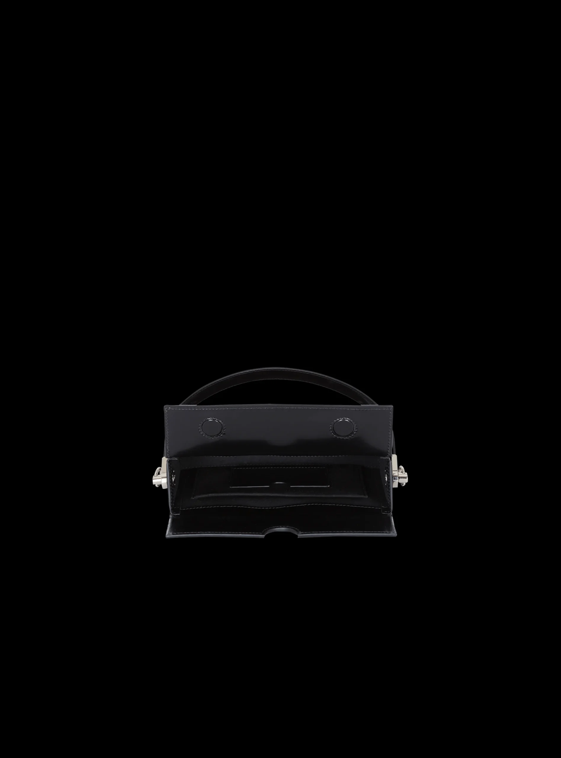 Radio Rubber-effect Leather Bag-Balmain Flash Sale