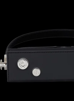 Radio Rubber-effect Leather Bag-Balmain Flash Sale