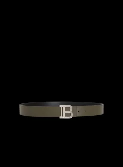 Reversible Leather B-Belt-Balmain New