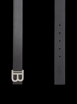 Reversible Leather B-Belt-Balmain New