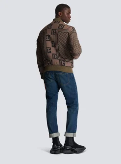 Reversible Mini Monogram Bomber Jacket-Balmain Cheap