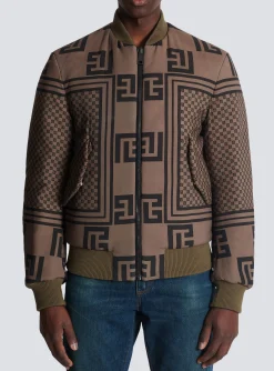 Reversible Mini Monogram Bomber Jacket-Balmain Cheap