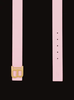 Reversible Smooth Calfskin B-Belt-Balmain Clearance