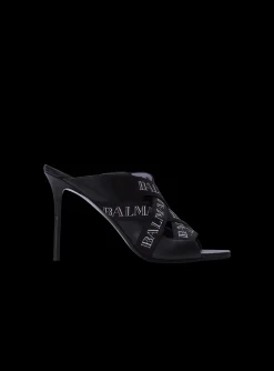 Ruby Mules With Vintage Straps-Balmain Outlet