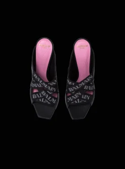 Ruby Mules With Vintage Straps-Balmain Outlet
