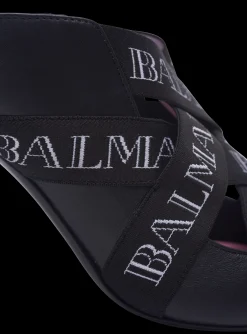 Ruby Mules With Vintage Straps-Balmain Outlet