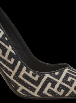 Ruby Stilettos With Jacquard Monogram-Balmain Shop