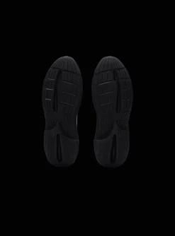 Run-Row Leather And Nylon Trainers-Balmain Cheap