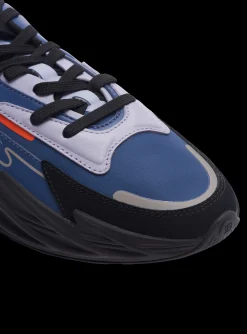 Run-Row Leather And Nylon Trainers-Balmain Cheap