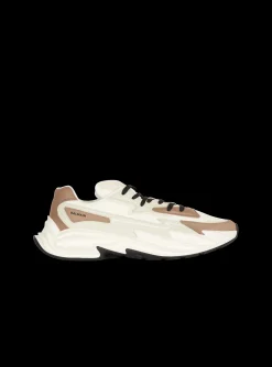 Run-Row Leather And Nylon Trainers-Balmain Online