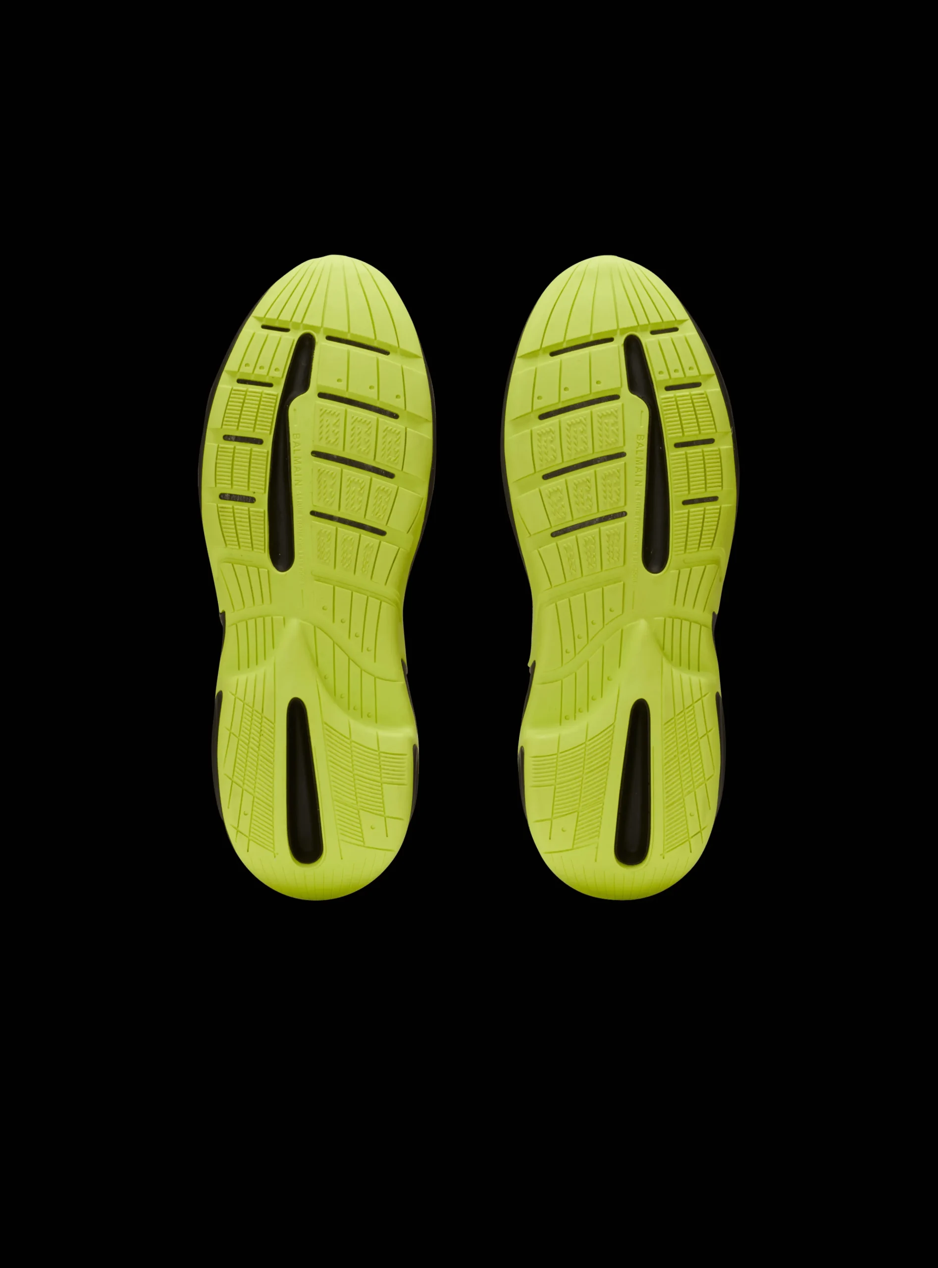 Run-Row Leather And Nylon Trainers-Balmain Outlet