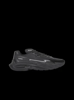 Run-Row Leather Trainers-Balmain Store