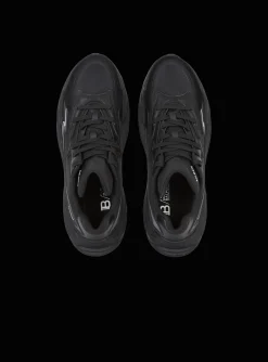 Run-Row Leather Trainers-Balmain Store