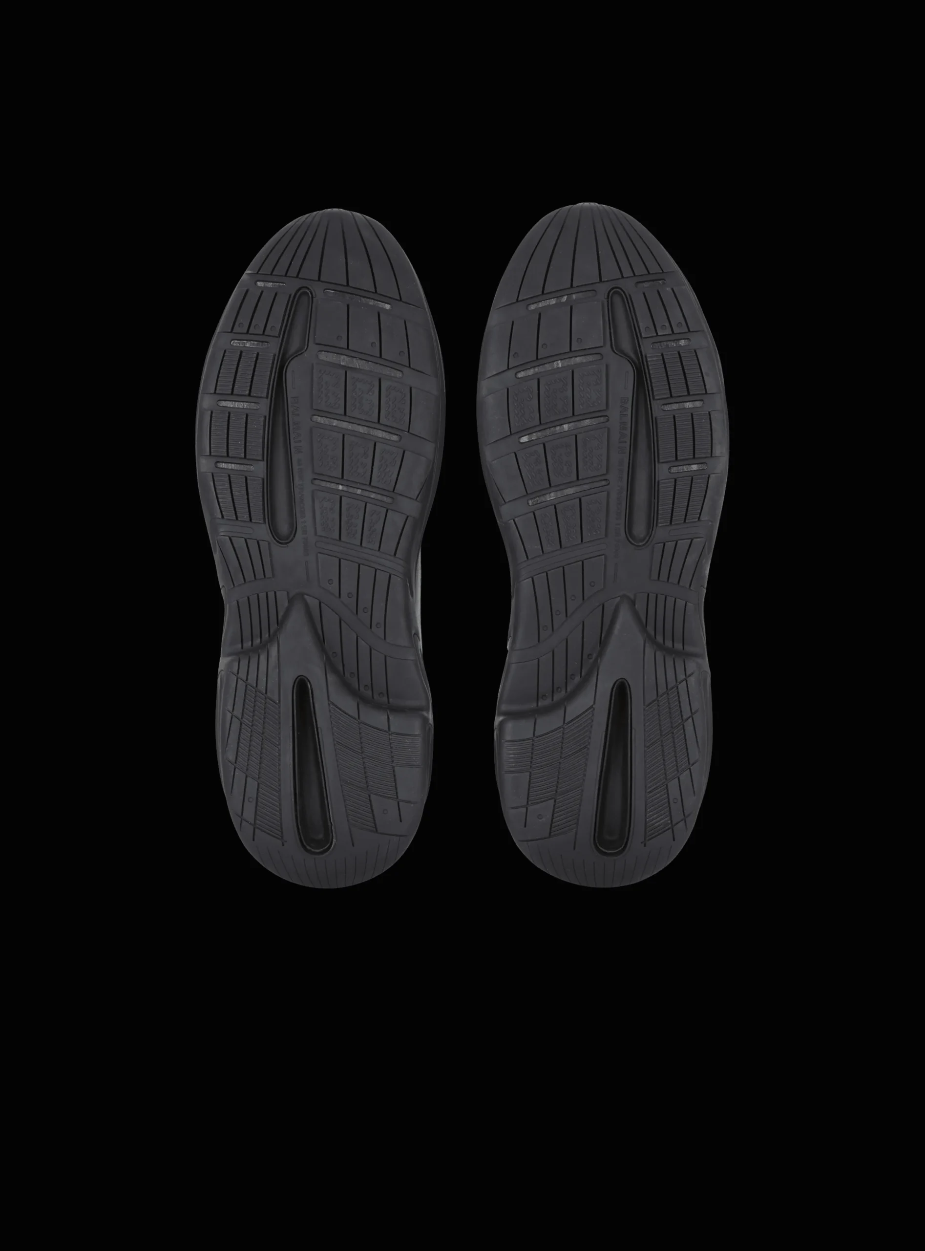 Run-Row Leather Trainers-Balmain New