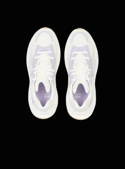 Run-Row Leather Trainers-Balmain Discount