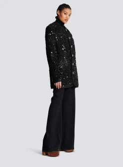 Sequinned Lurex Jacket-Balmain New