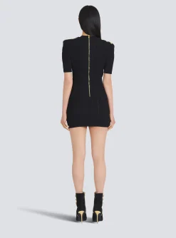 Short Eco-designed Knit Dress-Balmain Cheap
