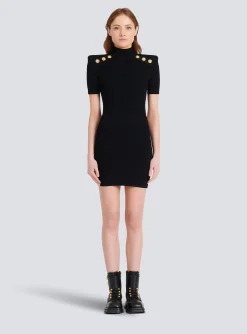 Short Knit Dress-Balmain Sale