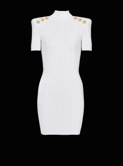 Short Knit Dress-Balmain Fashion