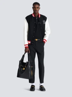 Short-sleeved Polo Shirt With Signature Embroidery-Balmain Outlet