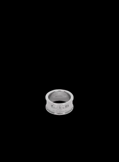Signature Tubular Brass Ring-Balmain Flash Sale