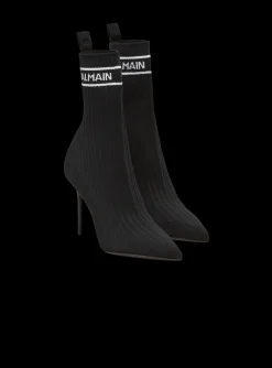 Skye Knit Ankle Boots-Balmain Online